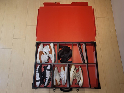 搬家收納用移動鞋盒2